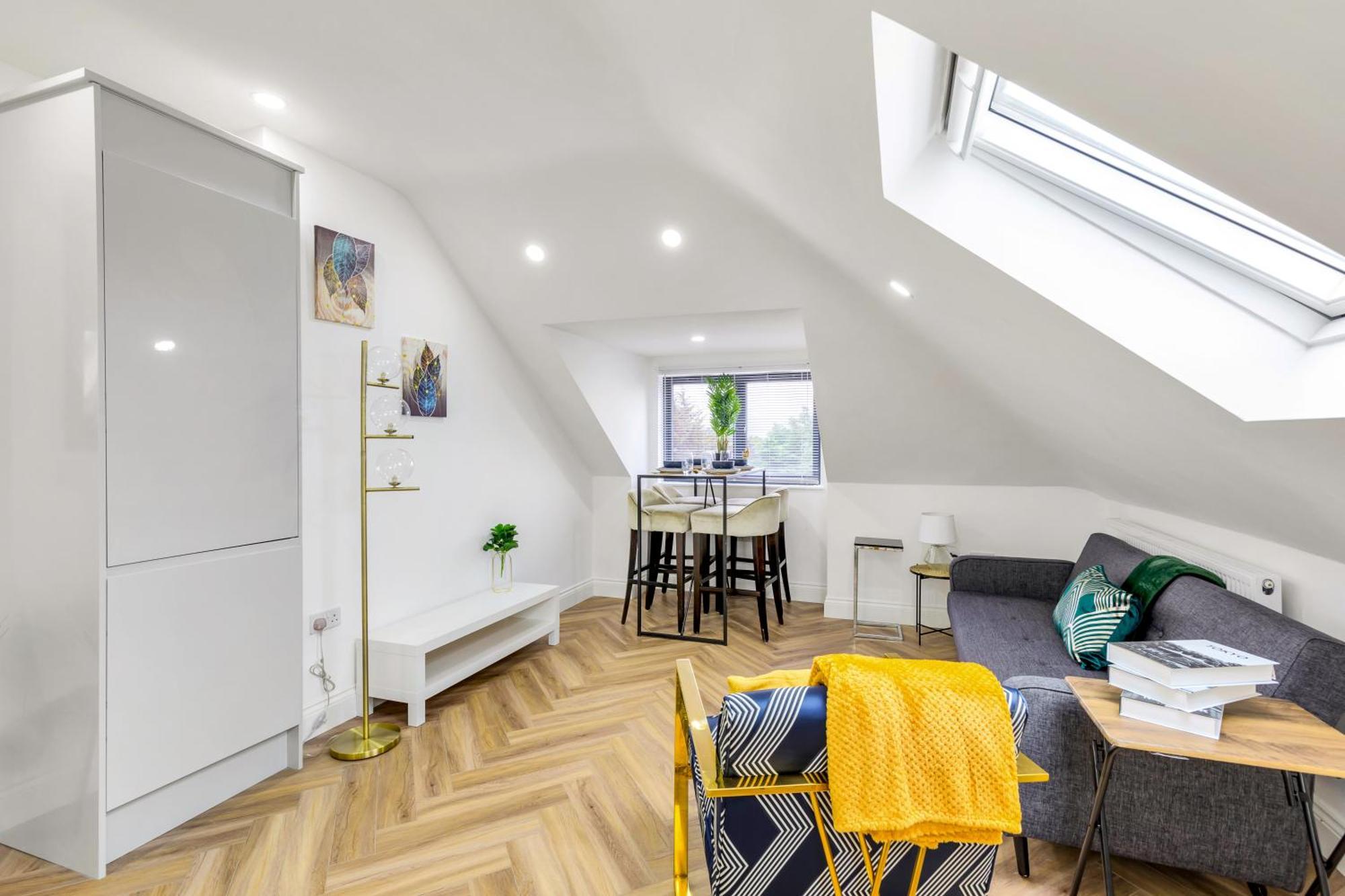 Lux 5 Occupancy Flat Free Parking & Views * Londres